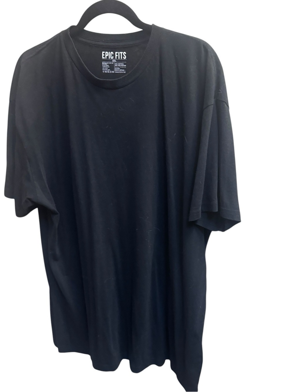 EPIC FITS Core Crew Neck
Tshirt Short Sleeve Men’s XXL Black - Picture 8 of 10